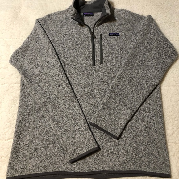 Patagonia Other - Patagonia Mens 1/4 Zip Pullover size XL Better Sweater Gray